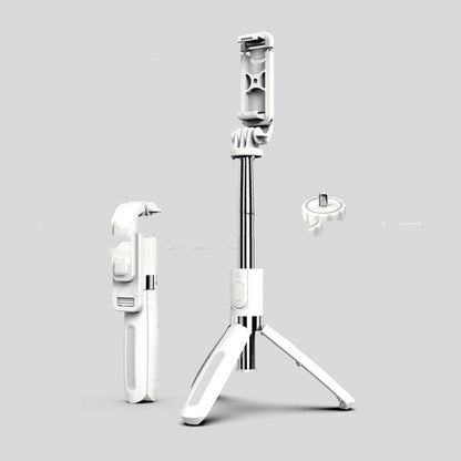 Compatible with Apple, Lengthened Mobile Phone Selfie Stick Bluetooth Tripod