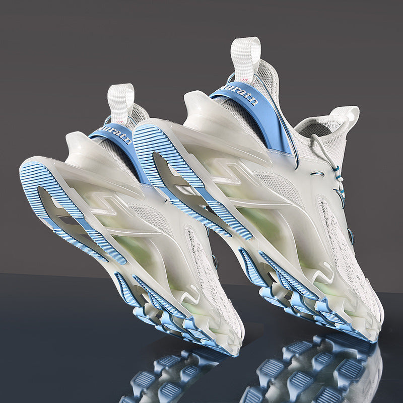 Chaussures de sport pour hommes, grandes tailles, chaussures chaussettes, maille, chaussures coréennes, chaussures tendance pour hommes