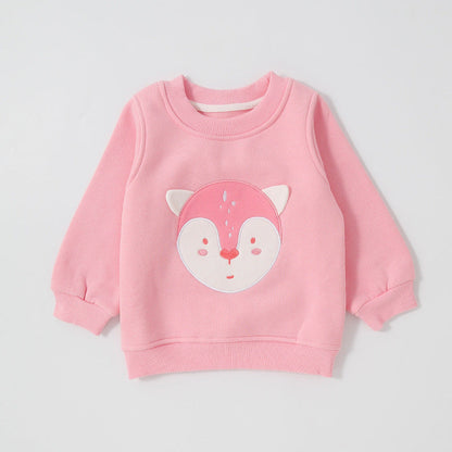 Christmas Series Sweater Children's Top Thickened