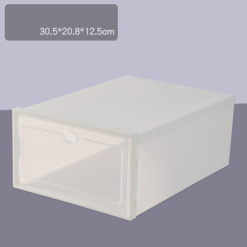 Caja engrosada de almacenamiento de zapatos concha
