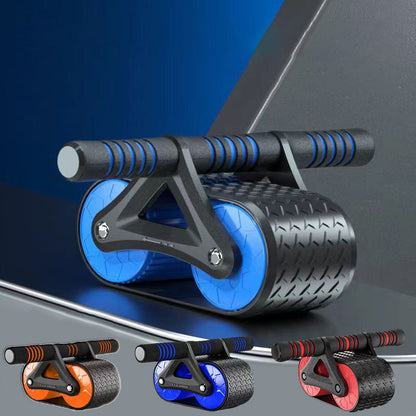 Double Wheel Abdominal Exerciser Fitness