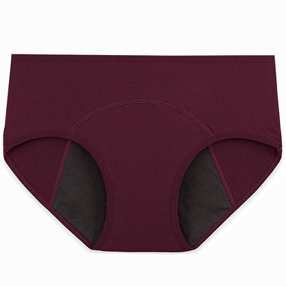 Plus Size Women's Menstrual Underwear C-section Recovery Low Waist