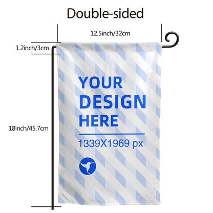 Create Your Own  Multi-shaped Rain-resistant Garden Decoration Flag