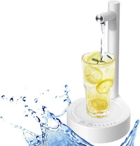 Desktop Water Bottle Dispenser, Smart Table Water Dispenser Portable Electric Water Bottle Pump Countertop For Universal Bottles, USB Charging Automatic Water Jug Dispenser For Bedside, Home, Office