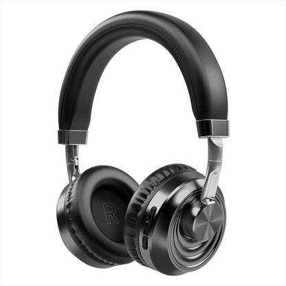 Casque Bluetooth en métal à porter sur la tête