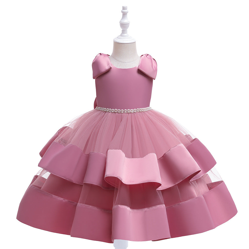 Robe Bouffante de Performance de Nouvelle Princesse Européenne et Américaine pour Fille