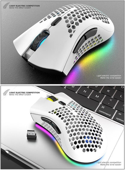 BM600 Hybrid Wireless RGB Gamer Mouse