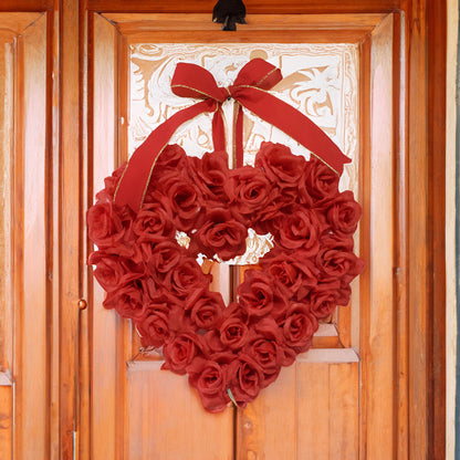 Decorative Ornaments Supplies Wedding Scene Props New Valentine's Day Rose Love Garland