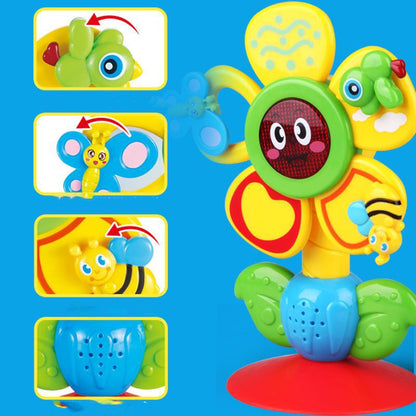 Children's Dining Table Eating Toy Rotating With Suction Cup