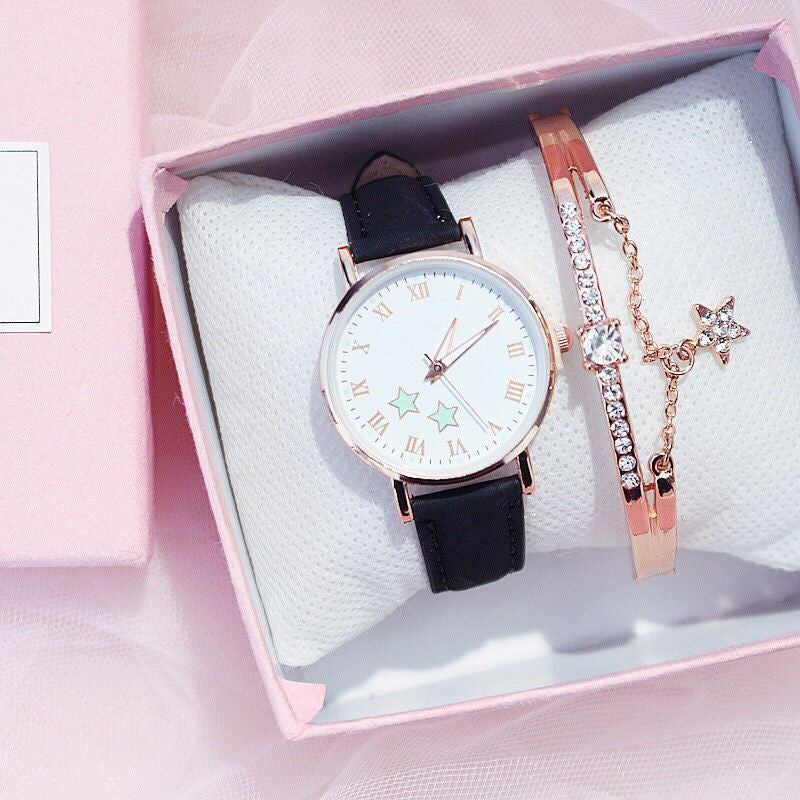 Women's Fashion Retro Electronic Watch – Simple & Elegant