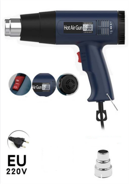 Sèche-cheveux industriel puissant à film thermorétractable