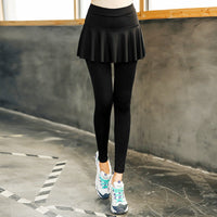 Fake Two Piece Casual Pants Plus Size Sports