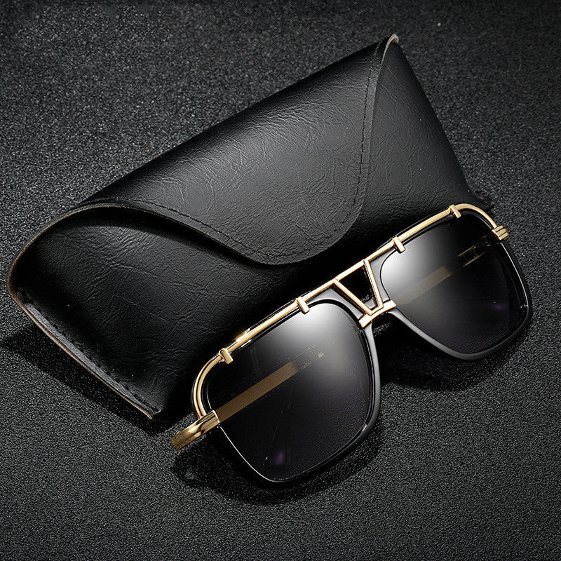 Oversized PC Lens Sunglasses – Unisex Large Frame for Driving, Fishing & Outdoor Wear