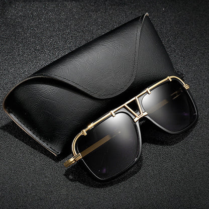 Oversized PC Lens Sunglasses – Unisex Large Frame for Driving, Fishing & Outdoor Wear