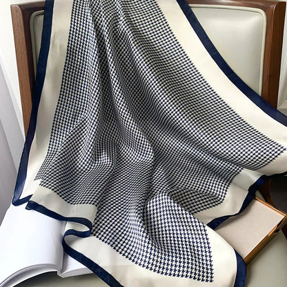 Silk Satin Women’s Print Scarves 70x70cm