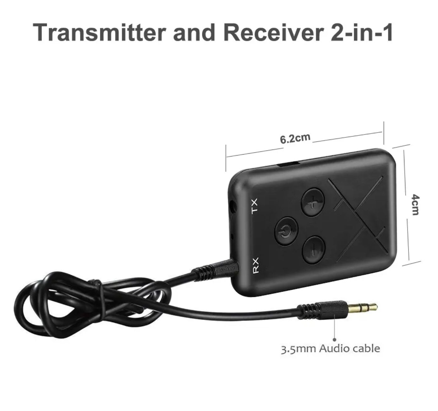 Wireless 2-in-1 Bluetooth Receiver Electronics