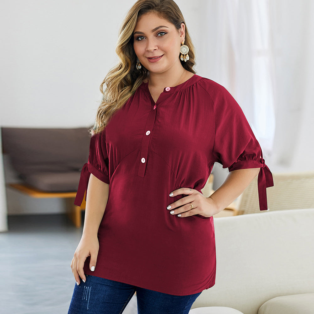 Camiseta de moda para tallas grandes