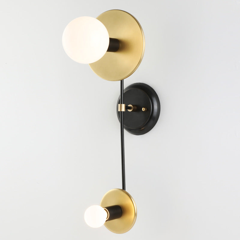 Lampe Murale Nordique Naturelle Chambre Créative Personnalité Simple Lampe de Chevet Moderne