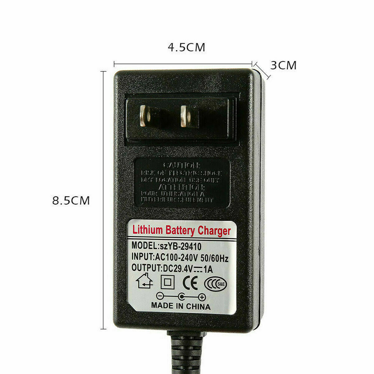 Charger Balance Car 3-hole Auto