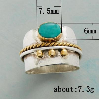 Bague Perle d'Or et Saphir