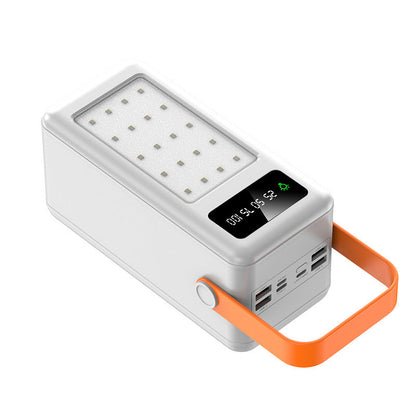 Fast Charging And Cable Power Bank Large Capacity Outdoor