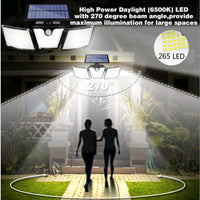 Luz Solar Exterior Inducción Corporal Múltiple