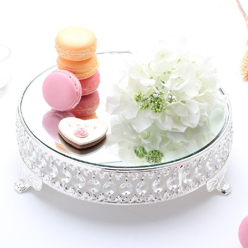 Metal Fruit Plate Snack Tray Baking Party Supplies