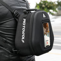 Motorcycle Oil Bag Rear Seat Tail Box Portable Backpack Waterproof