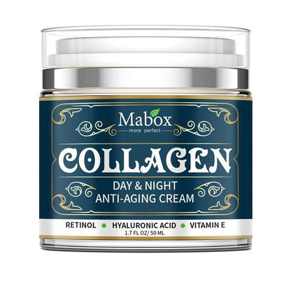 Crème Visage Hydratante au Collagène Produits de Soin Anti-Âge Crème Visage Hydratante Anti-Rides