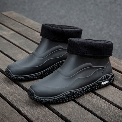 Slip On Rubber Shoes – Warm