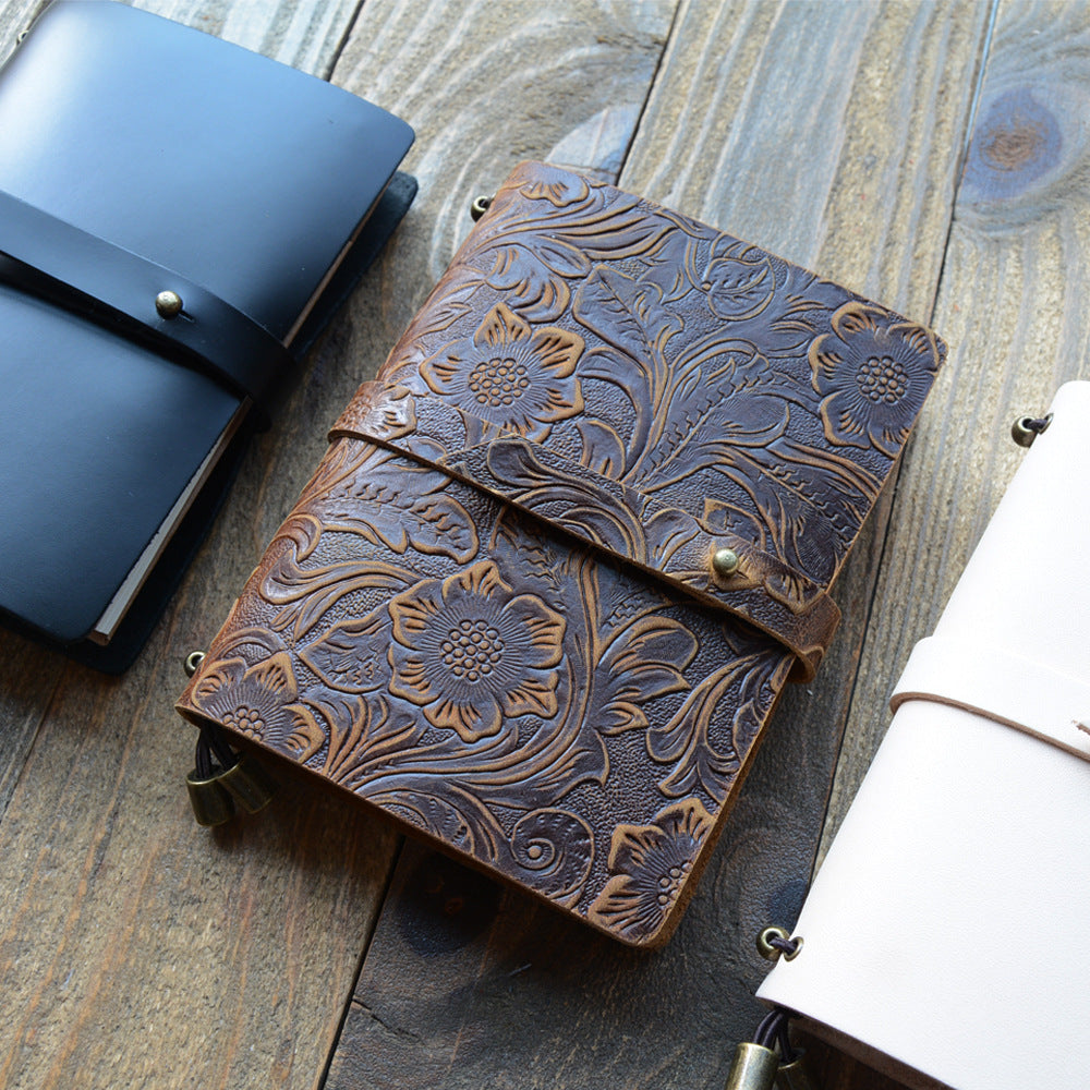 Creative carved cowhide