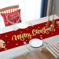 Table Flag Saint Restaurant Party Dining-table Decoration Christmas Atmosphere Table Flag