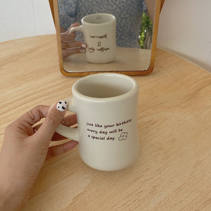 Waist Tight Mug Coffee Mug Retro
