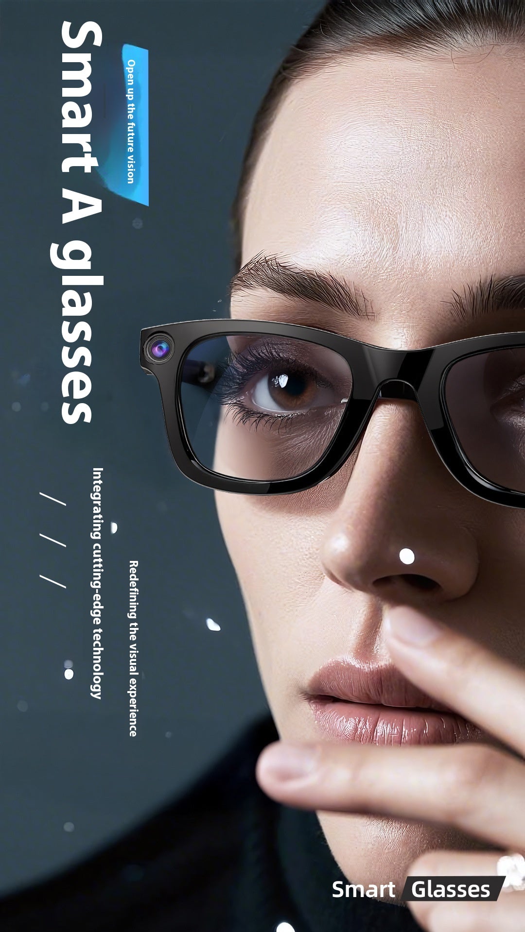 AI Camera Smart Glasses – HD Video, Voice Calls, Translation & Object Recognition | Smart Wearable Tech
