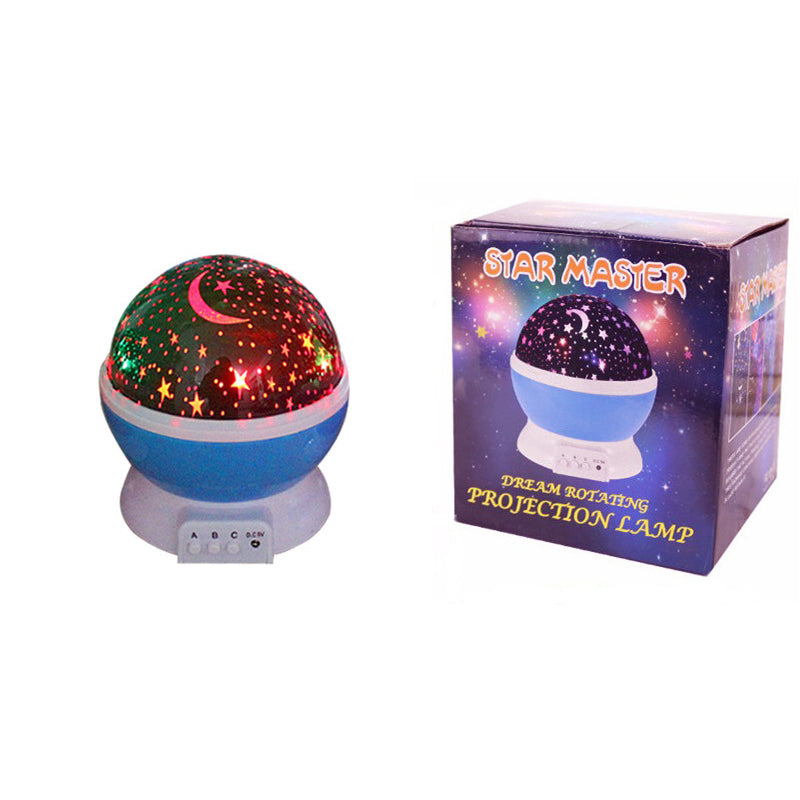 Gira el proyector de cielo romántico
