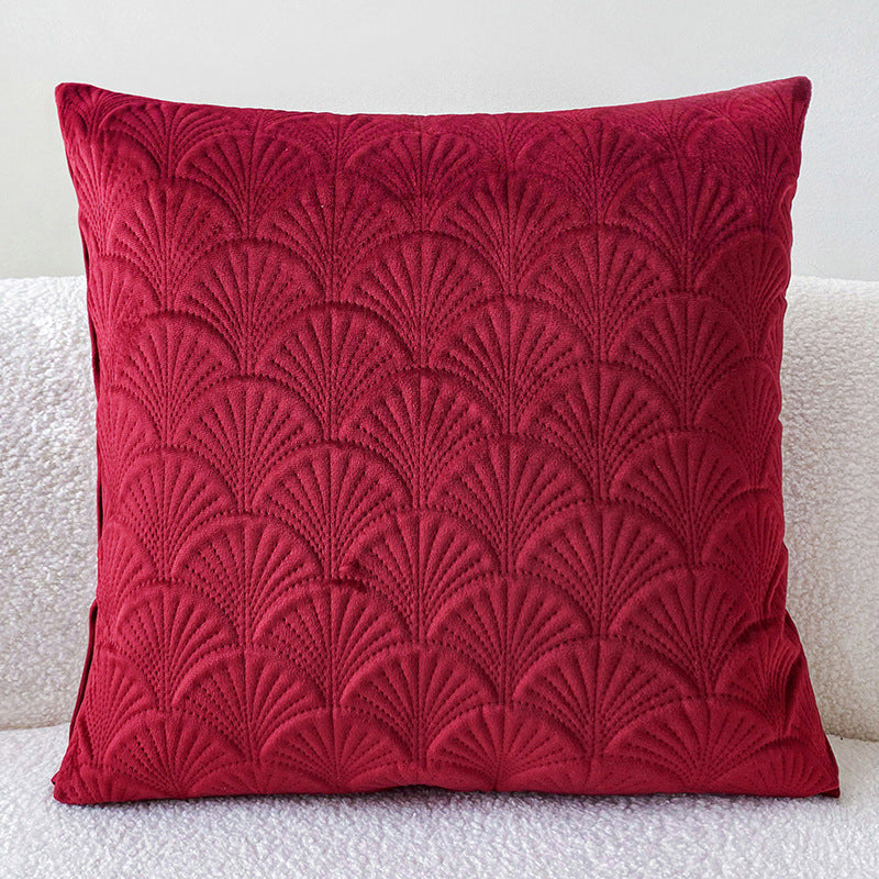 Sofa Embrace Pillowcase Solid Color Bedside Cushion Office Pillow