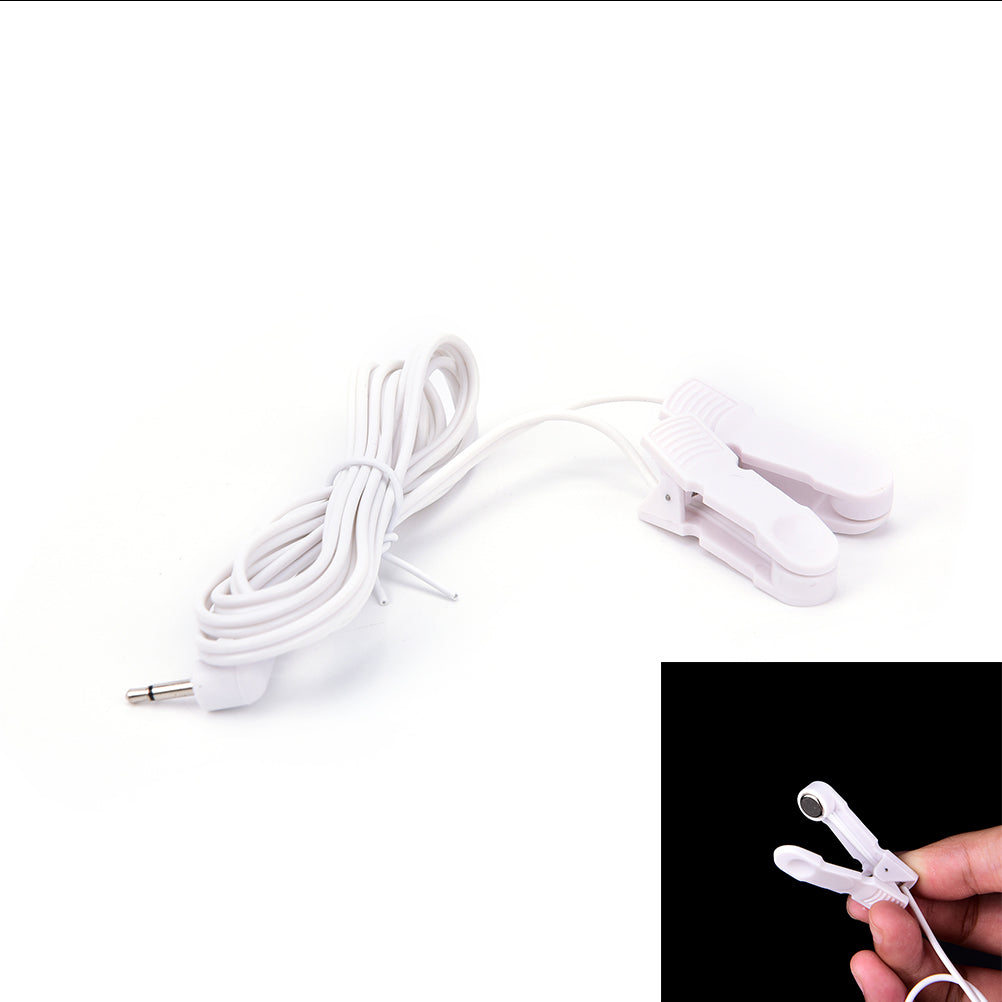 Pinza para la oreja con masaje, accesorio electrónico de pulsos de 3,5 mm