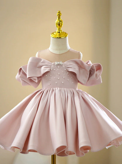 Creative Fashion Girls Off-shoulder Umbrella Princess Dress