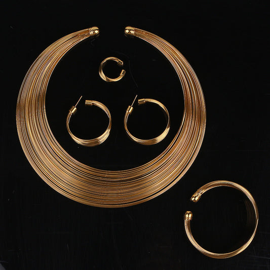 Ensemble de bijoux bague et bracelet