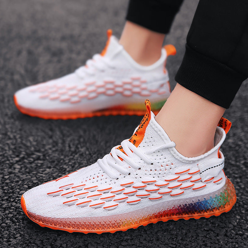 Sports and leisure net shoes