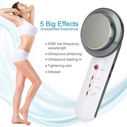 Appareil de beauté amincissant Masseur à ultrasons portable pour l'élimination des graisses corporelles