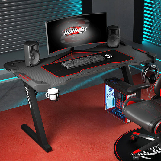 Table d'ordinateur élévatrice de cybercafé en fibre de carbone