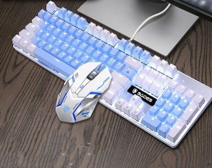 Mechanical keyboard and mouse set