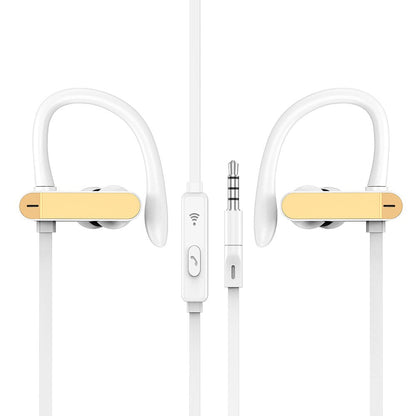 Compatible avec les écouteurs PTM TS27 Sport Running Anti-chute Oreillette Casque stéréo avec micro pour téléphone Xiaomi universel