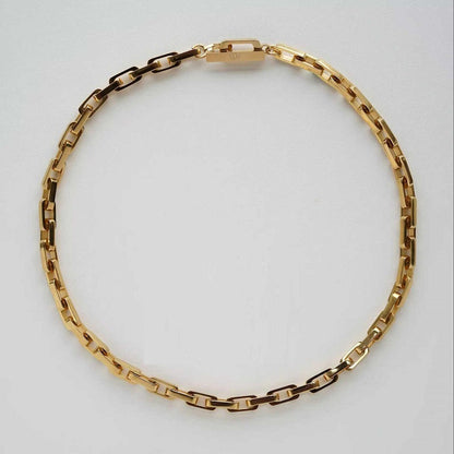 Square 316L Steel Bracelets Necklace For Men And Women