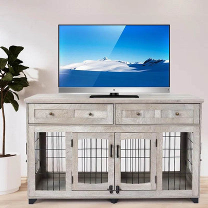 Modern Console Dog Crate