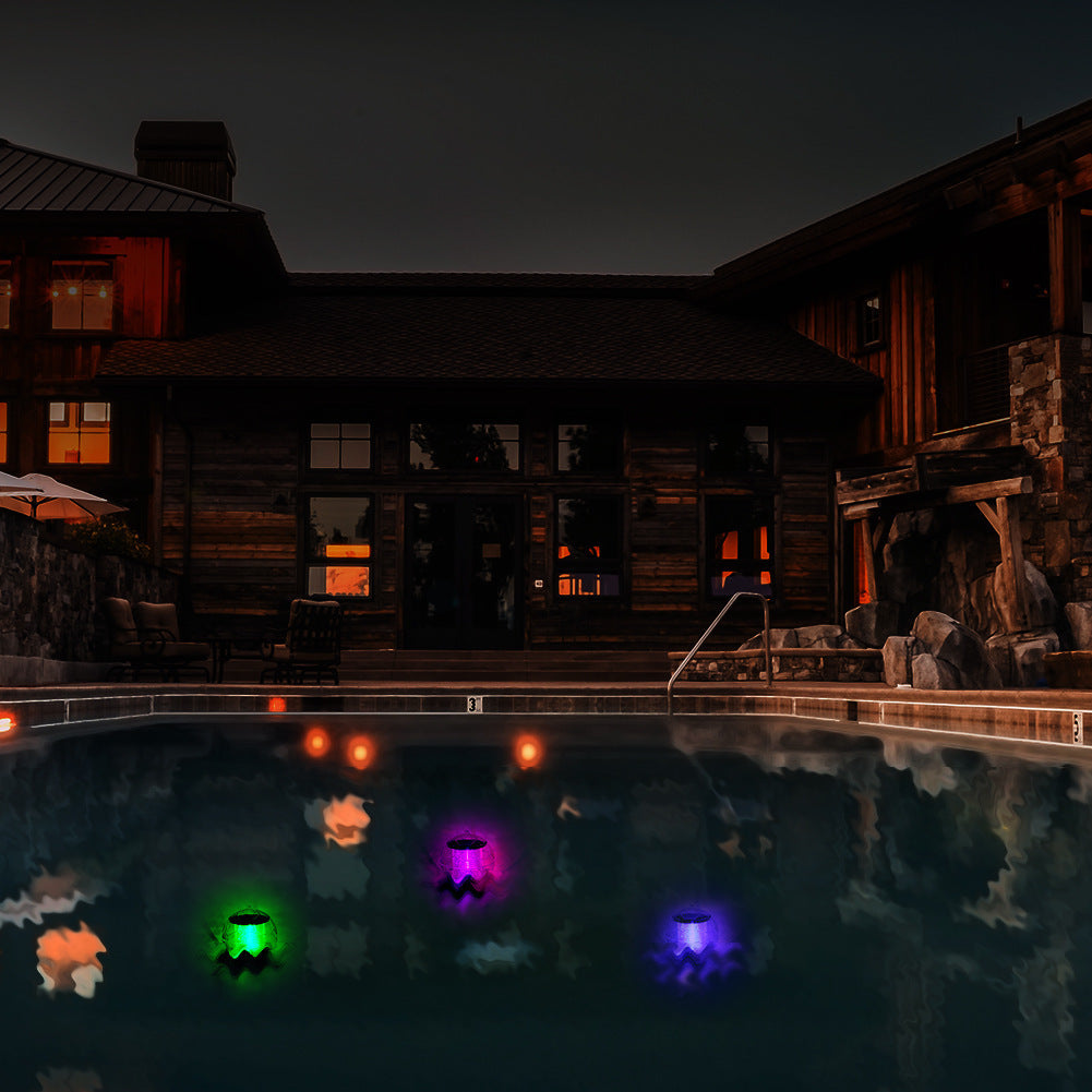 Solar Float Lamp – Color-Changing LED