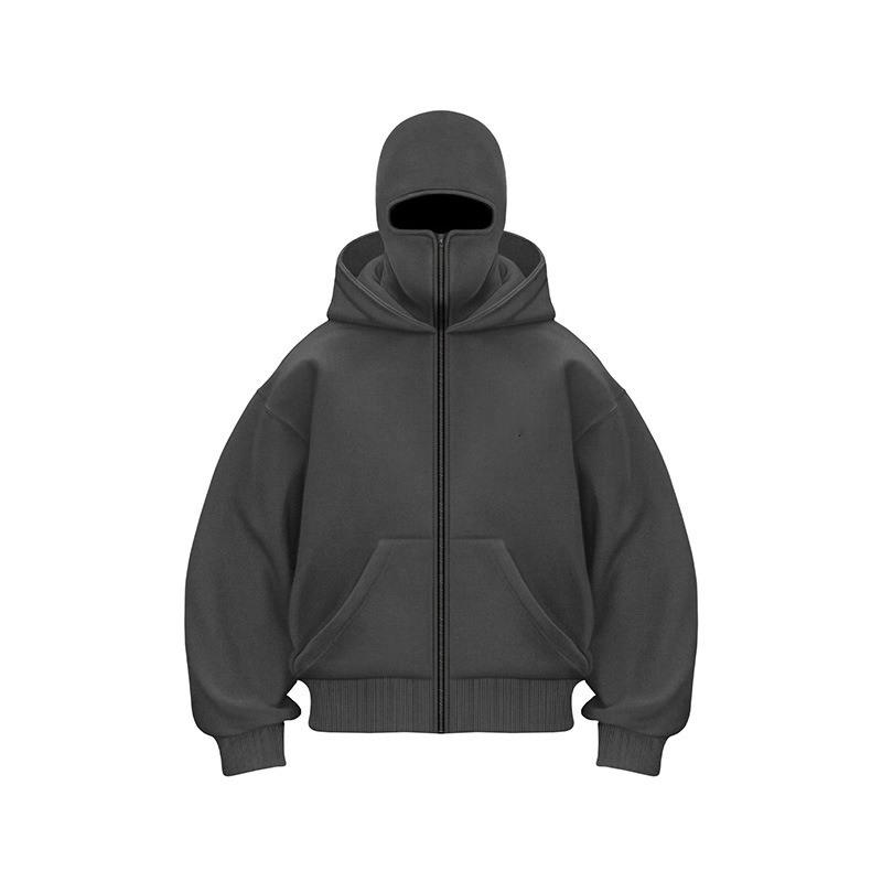 Double Hood Fleece-Lined Sweater – Ultra-Warm Cozy Hoodie for Men & Women