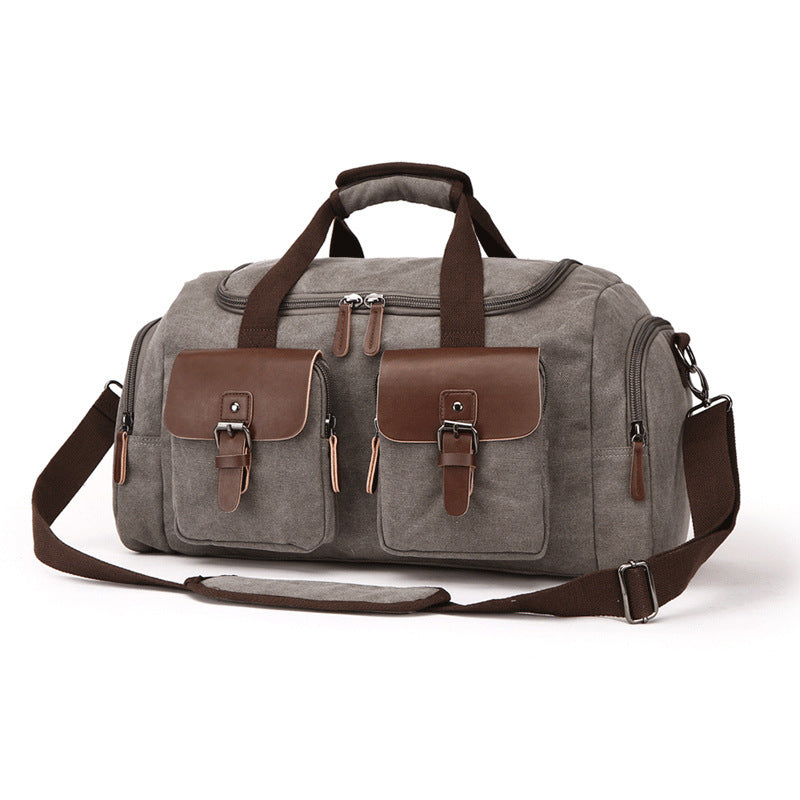 European American Style Travel Bag Canvas Portable