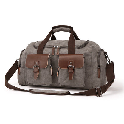 European American Style Travel Bag Canvas Portable